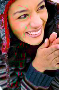 Smiling woman