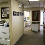 Office tour, hallway