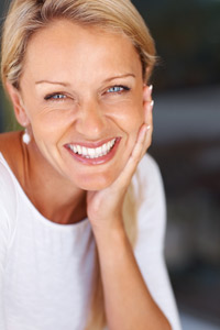 Smiling lady