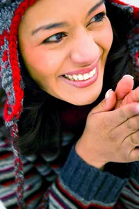Smiling woman